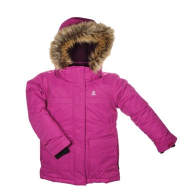 Kamik Winterjacke Parka Katy (wind- und wasserdicht, reflektierend) fuchisapink Kinder